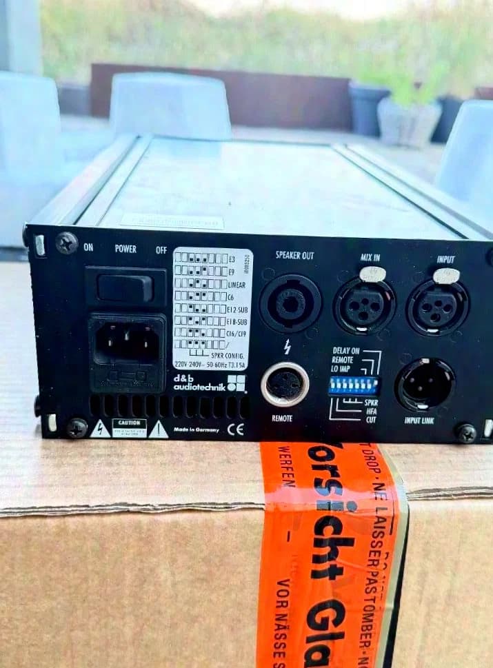 D&B Audiotechnik E-Pac as UVP warehouse find