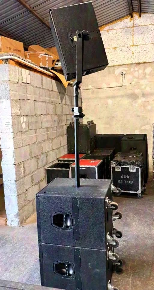D&B Q set 2x Q7, 4x Q-sub, 2x D12