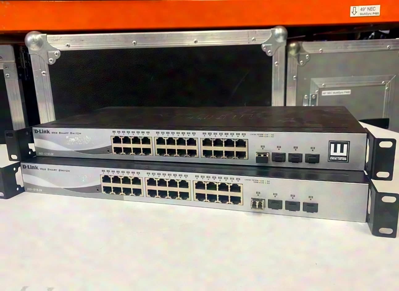 D-Link Web Smart Switch DGS-1210-24 incl. 1 multimode SFP Module