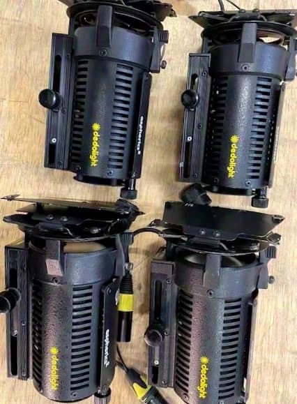 Dedolight 4x 100W Case with Accessories