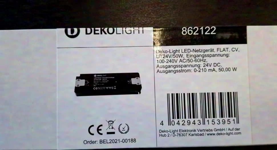 Deko Light LED Strip + LED Power Supply