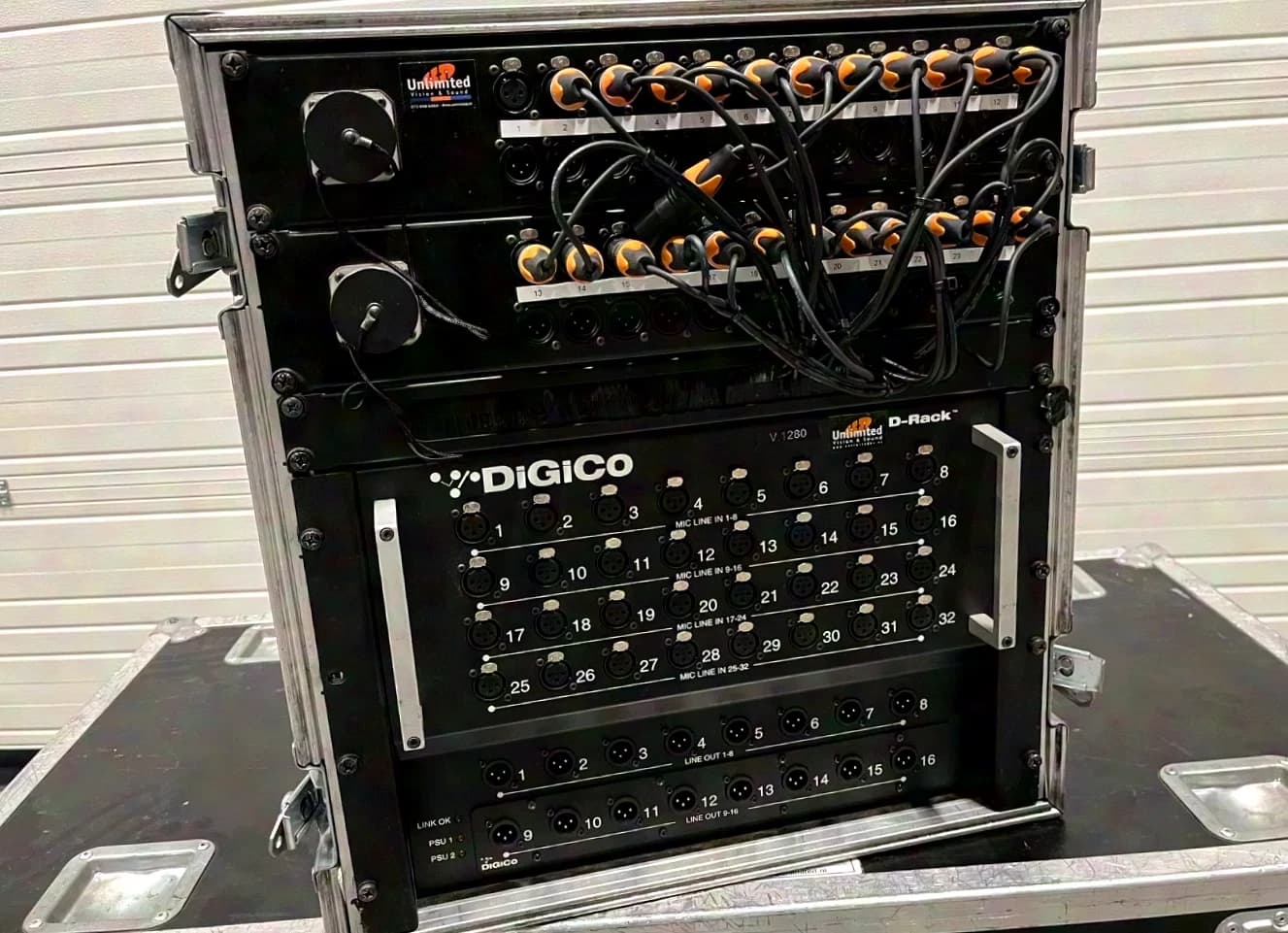 DiGiCo SD9 Core 2 |including D-Rack and Flight Case