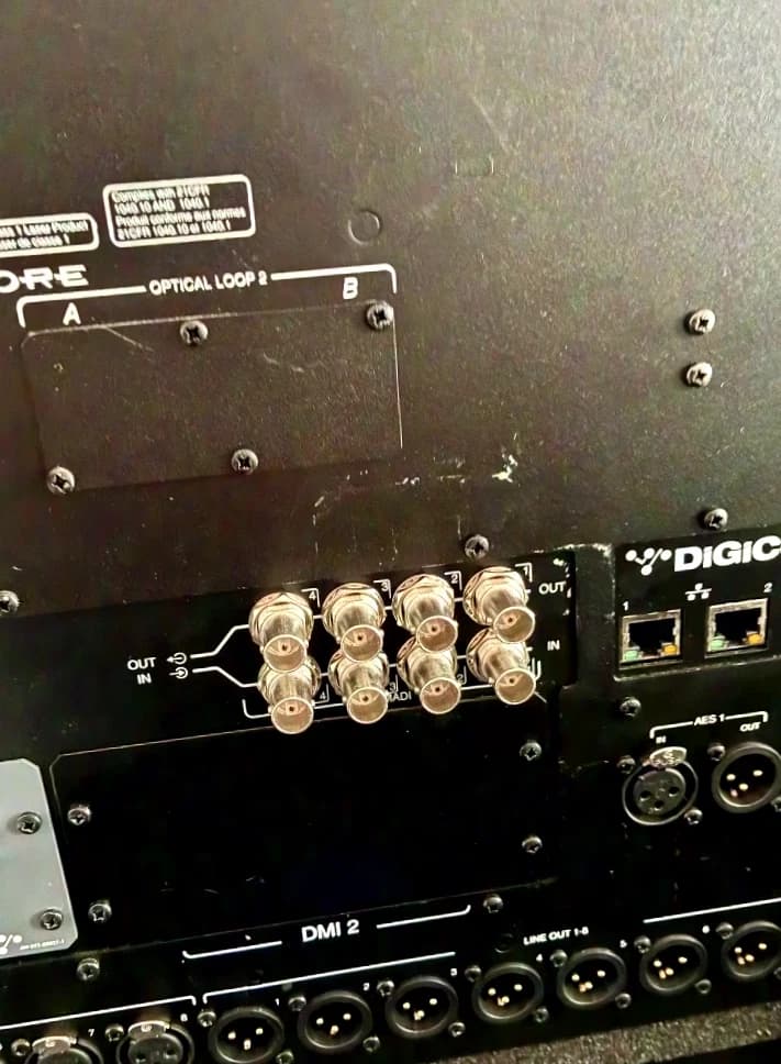 Digico Q225 Pulse, Waves, Optocore, Dante with MQ Rack as a bundle
