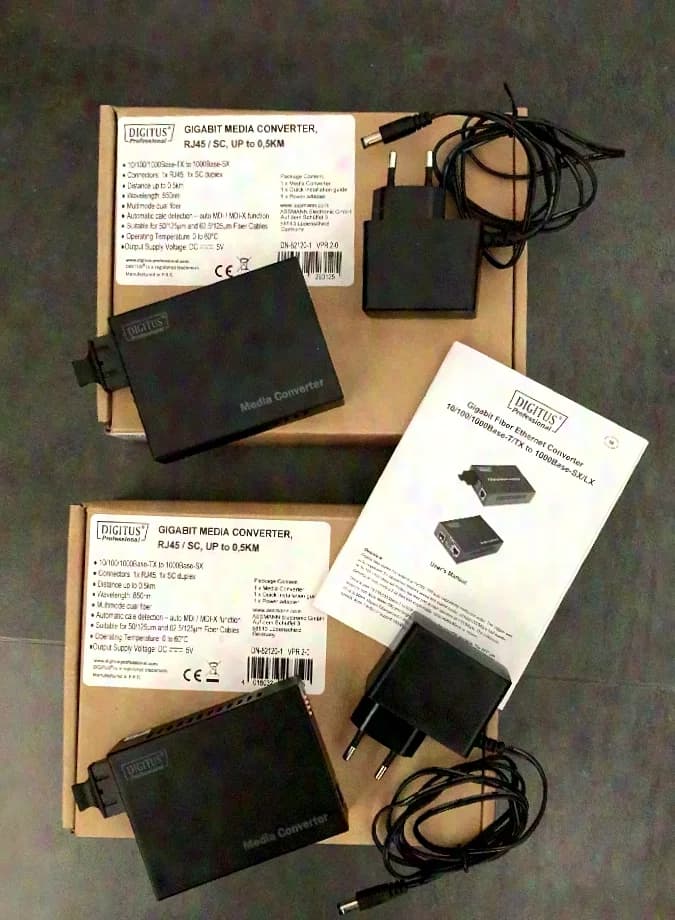 Digitus Gigabit Media Converter DN-82120-1