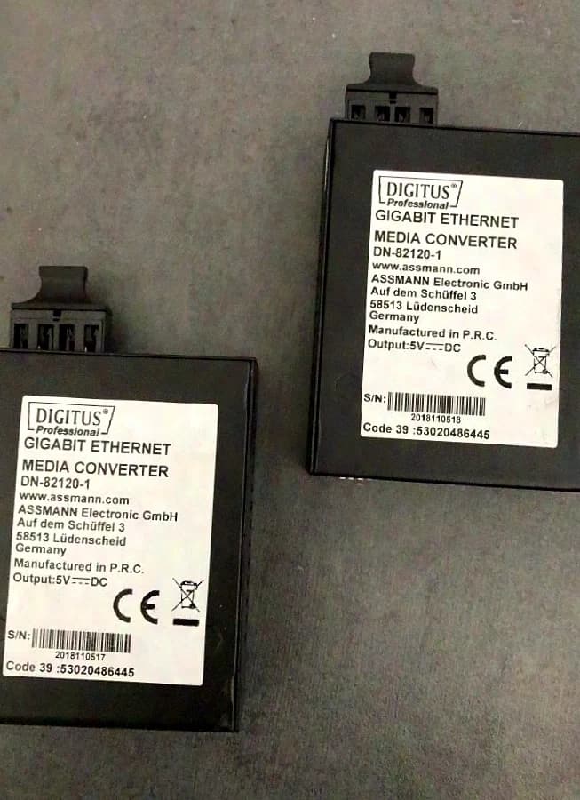 Digitus Gigabit Media Converter DN-82120-1