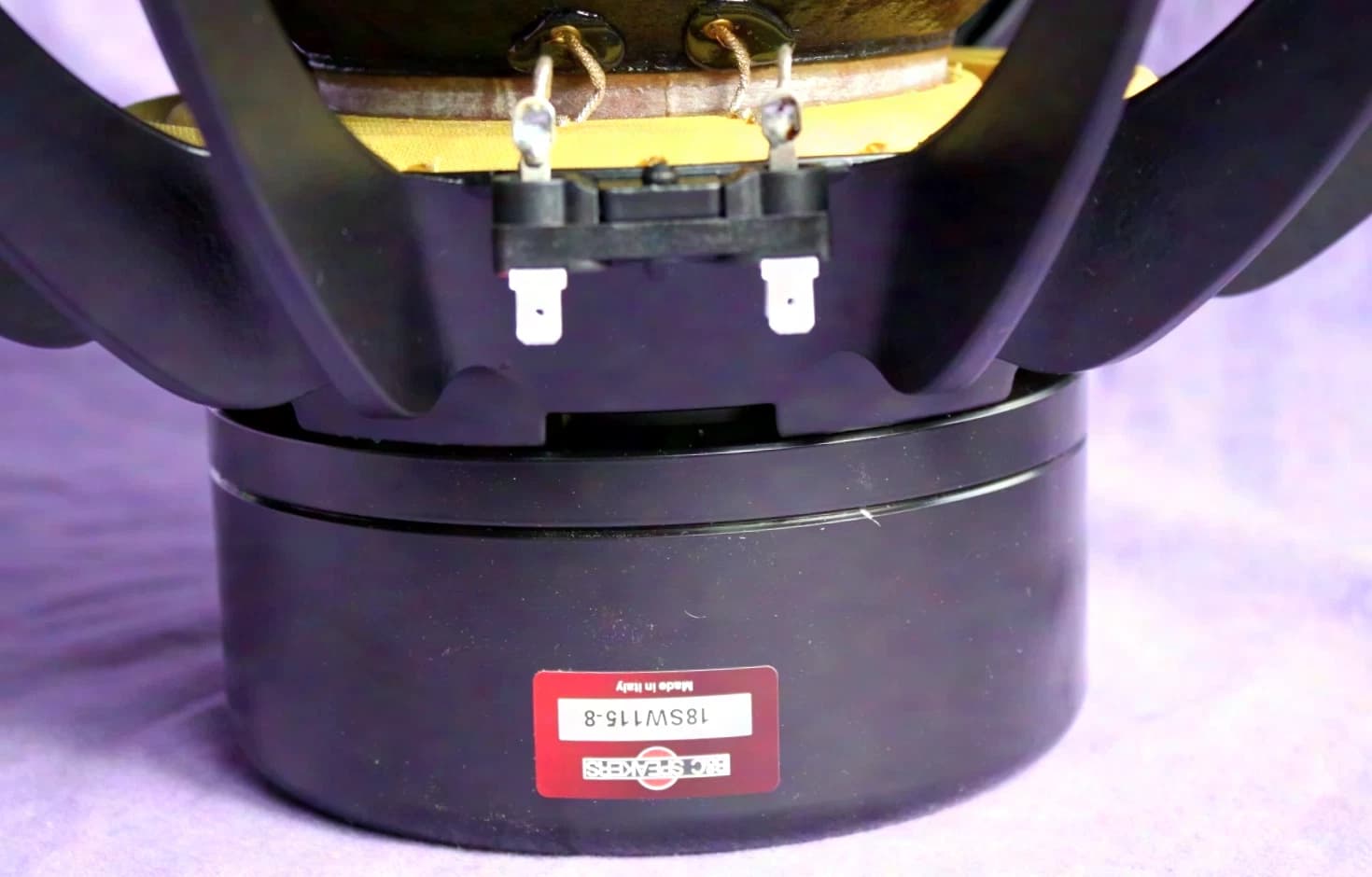 Various subwoofer upgrades with B&C 18SW115 and amplification