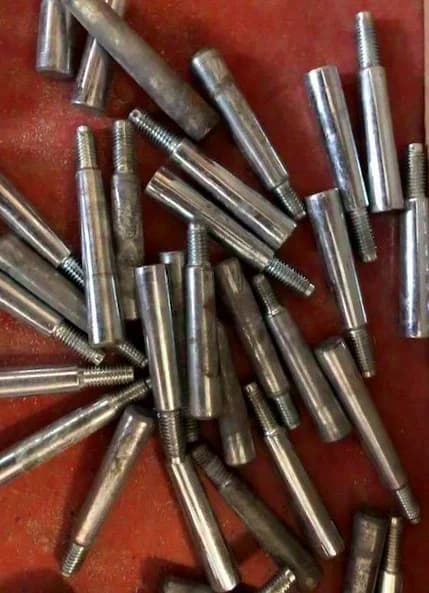 Various truss pins and conical connectors
