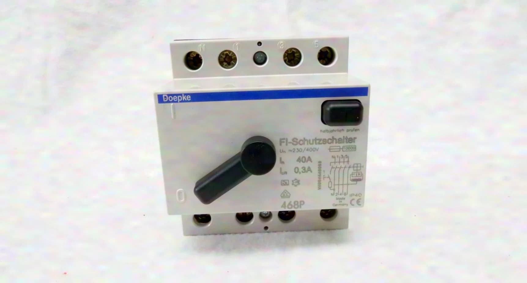 Doepke residual-current circuit breakers (set of 2)