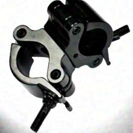 Double clamps 90° and 360°, set of 20 in case (black)