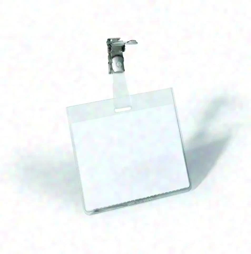 Durable | Porte-nom avec clip - Durable 8003-19 - Transparent