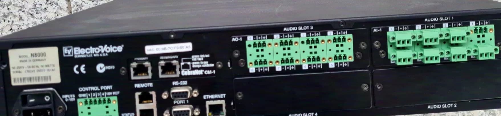 Dynacord - Elektro Voice P64 / N8000 Digitalcontroller /-matrix, 750.- used