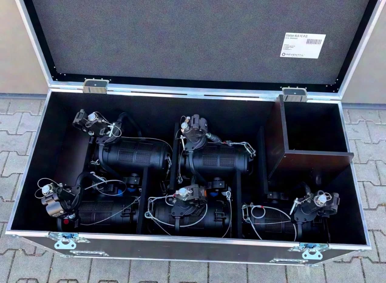 ELATION KL Fresnel 6" FC P.O. – 5er-Set