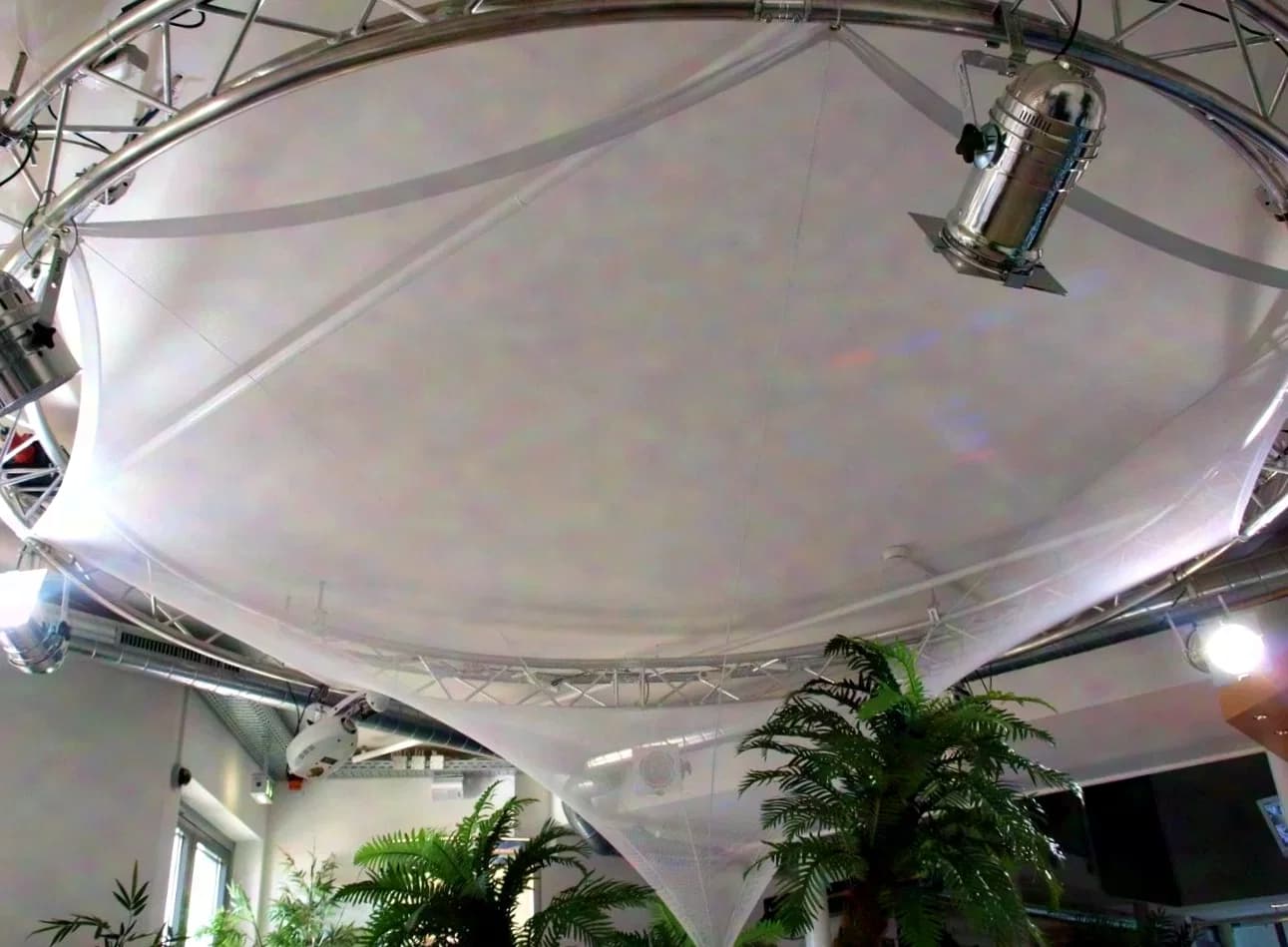 EUROPALMS Decorative Net, Star, 500cm