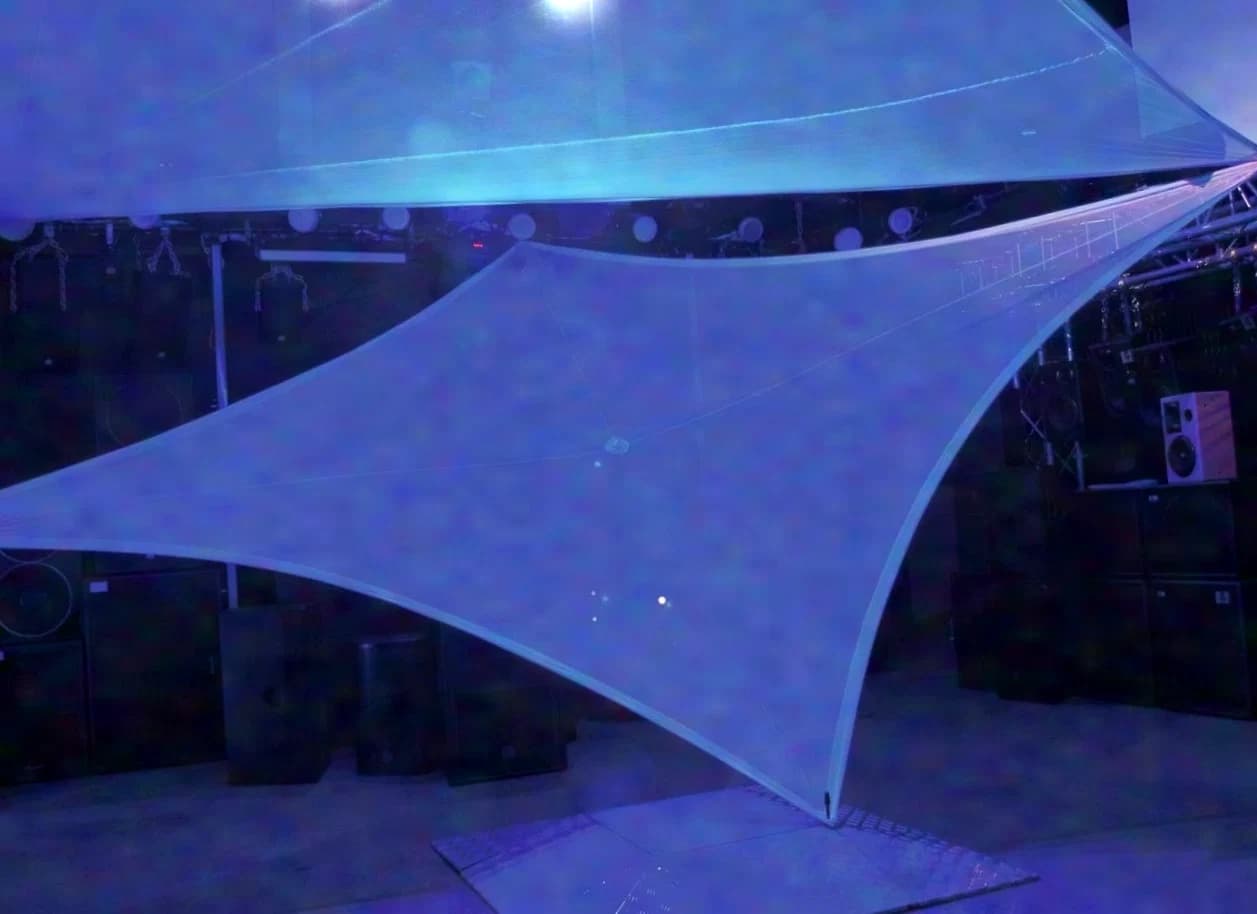 EUROPALMS Decorative Net, Star, 500cm