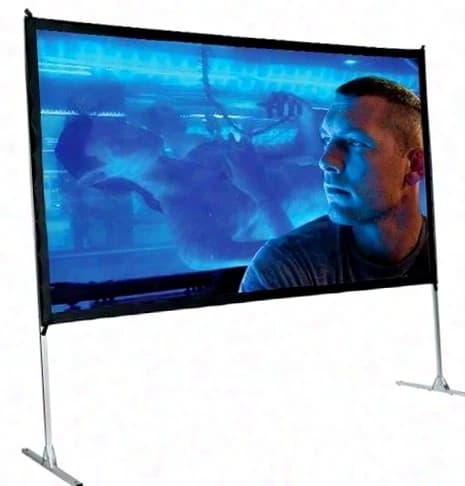 EasyFold screen frame 150 ", 16:10 342 x 221cm + front projection fabric and feet