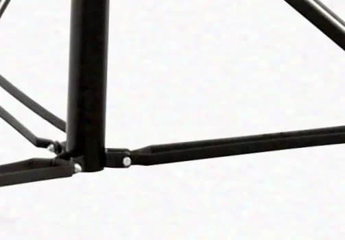 Easylight professional lighting stand with stand mount, 1.3 - 3.2m, 30kg load capacity,