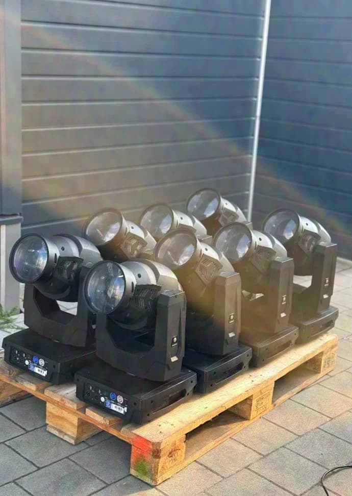 Ehrgeiz Cobalt Plus 5R Beam Set of 8 DMX Moving Head like Sharpy
