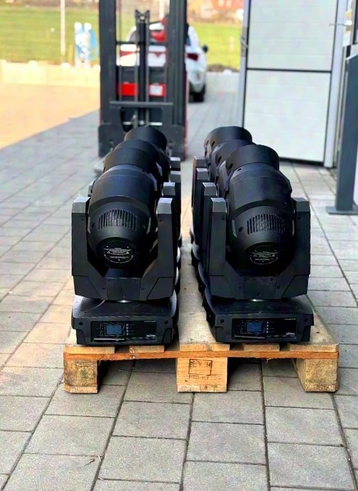 Ehrgeiz Cobalt Plus 5R Beam Set of 8 DMX Moving Head like Sharpy