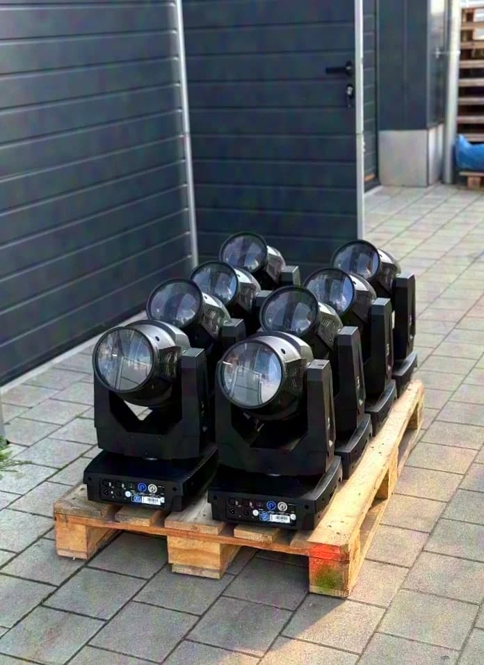 Ehrgeiz Cobalt Plus 5R Beam Set of 8 DMX Moving Head like Sharpy