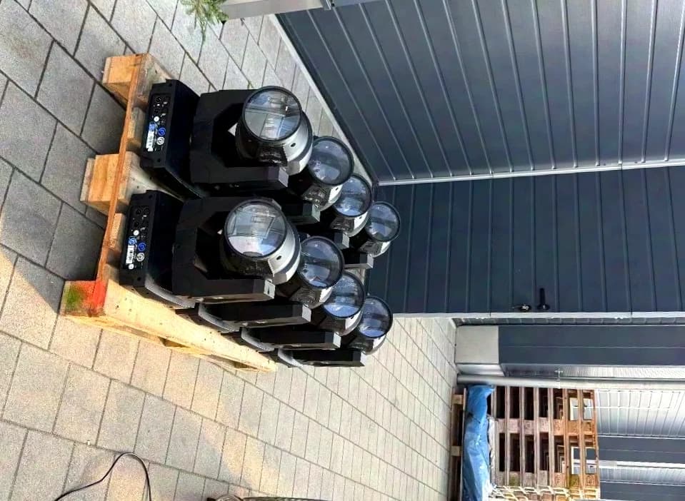 Ehrgeiz Cobalt Plus 5R Beam Set of 8 DMX Moving Head like Sharpy