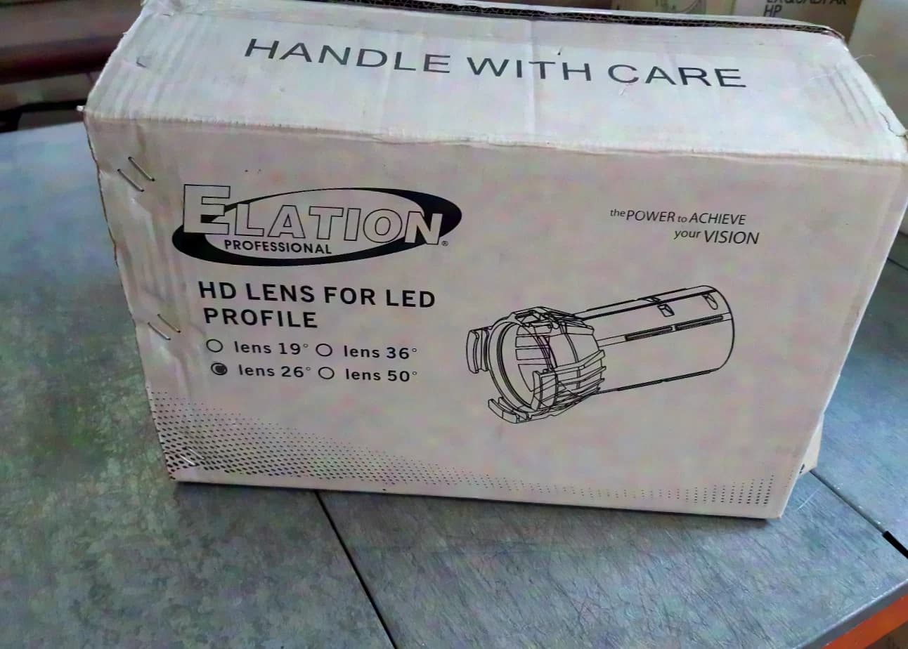 Elation HD Lens for LED Profile Lens 26`