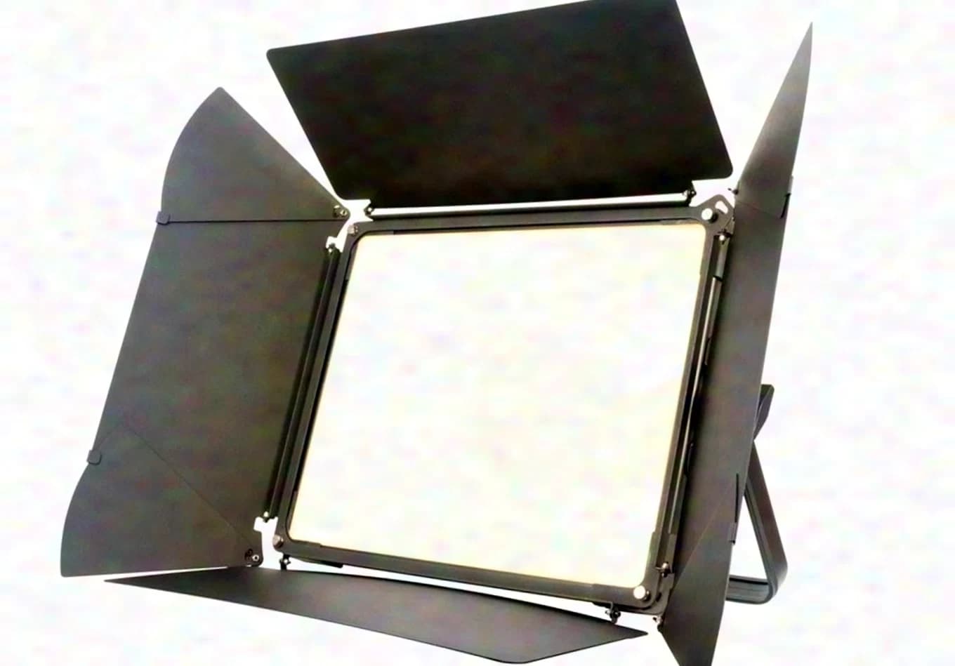 Elation TVL Panel DW LED panel light, warm white/cool white, 960x 0.5W LED, 115°, DMX, ArtNet, Stand-Alone, incl. barndoor