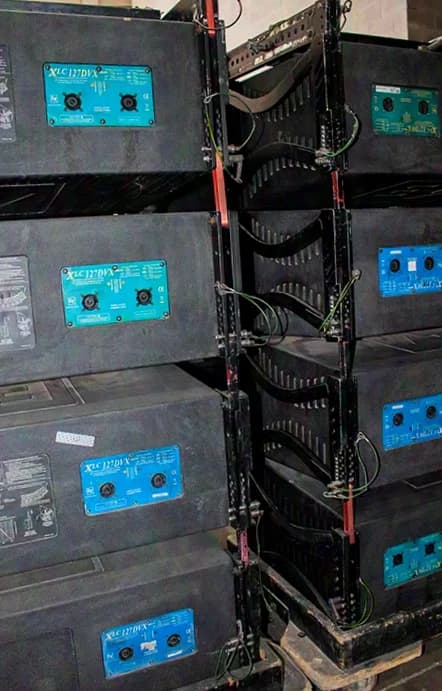 Electro Voice XLC DVX 127 Linearray package
