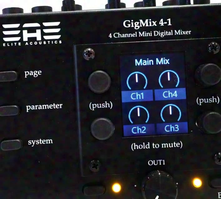 Elite Acoustics GigMix 4-1 Mixer
