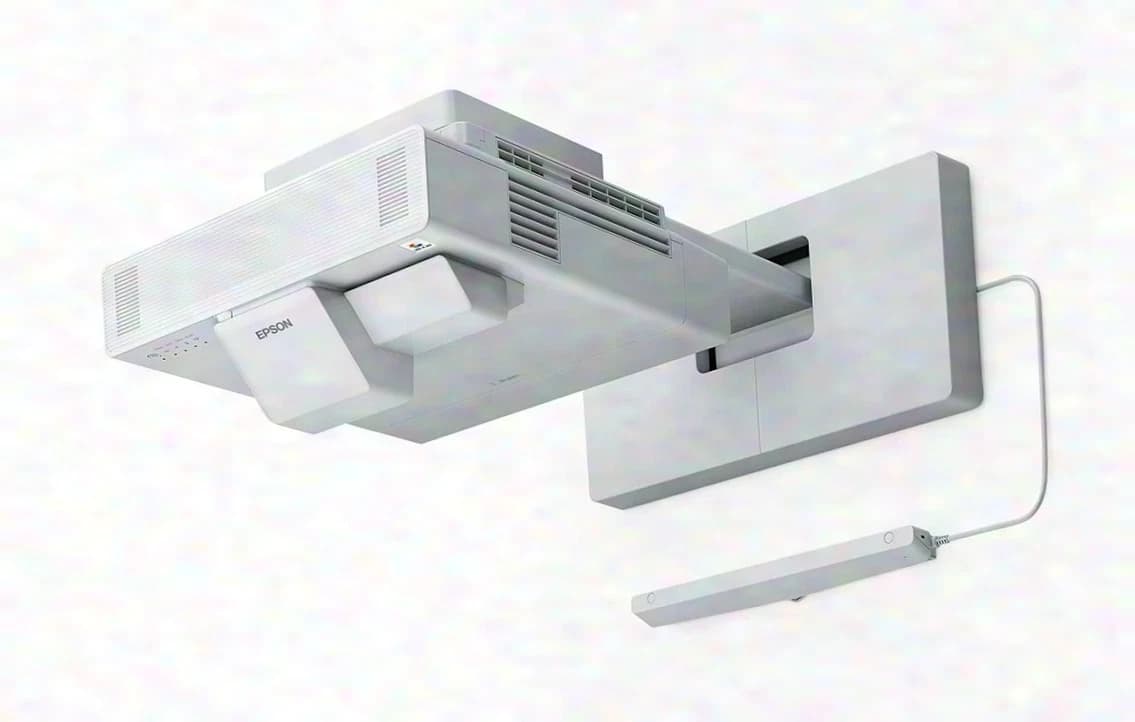 Epson EB-1485Fi white short-throw laser projector 0.27:1 with 5000 Ansi-Lumen, 1920x1080