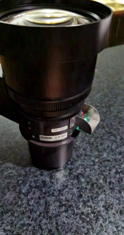 Epson ELPLW04 like ELPLW06 Wide Zoom Lens 1.19-1.62:1 for 12,000 lumens Laser projectors