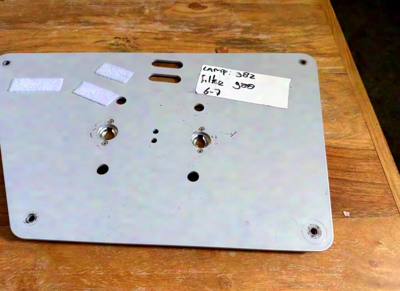 Euromet Aranko Panasonic Beamer Plate and Ball Head Mounting Beamer Mounting Plate incl. Truss Mount