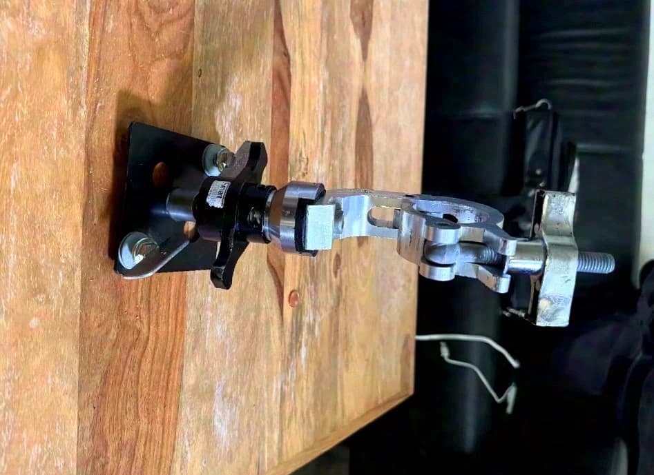 Euromet Aranko Panasonic Beamer Plate and Ball Head Mounting Beamer Mounting Plate incl. Truss Mount