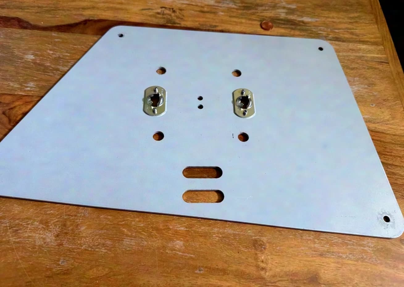 Euromet Aranko Panasonic Beamer Plate and Ball Head Mounting Beamer Mounting Plate incl. Truss Mount