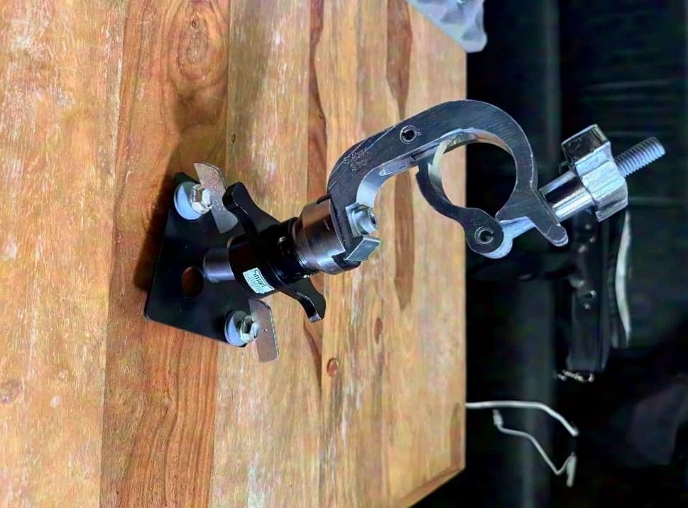 Euromet Aranko Panasonic Beamer Plate and Ball Head Mounting Beamer Mounting Plate incl. Truss Mount