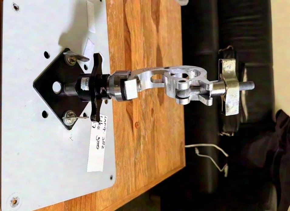 Euromet Aranko Panasonic Beamer Plate and Ball Head Mounting Beamer Mounting Plate incl. Truss Mount