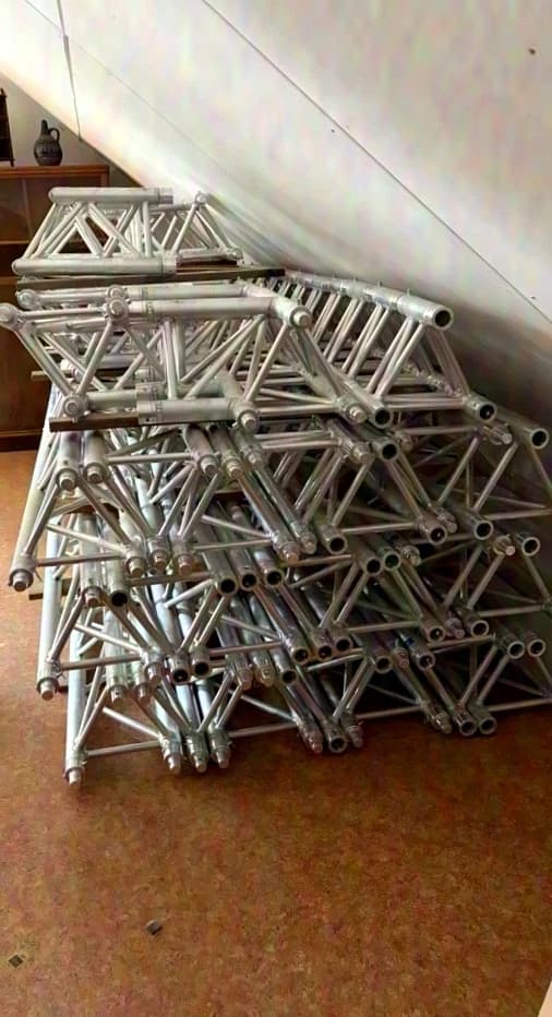 Eurotruss HD33 silver T-piece