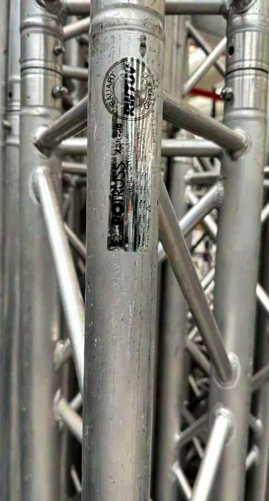 Expotruss X3K-30 Length 100cm 3-Point Truss / Silver / 3-Point / Conical Connectors