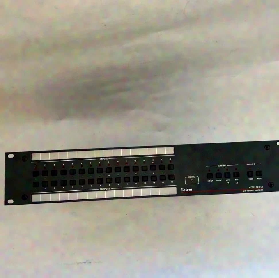 Extron Switcher 168 MTPX Series Twisted Pair Matrix Switcher