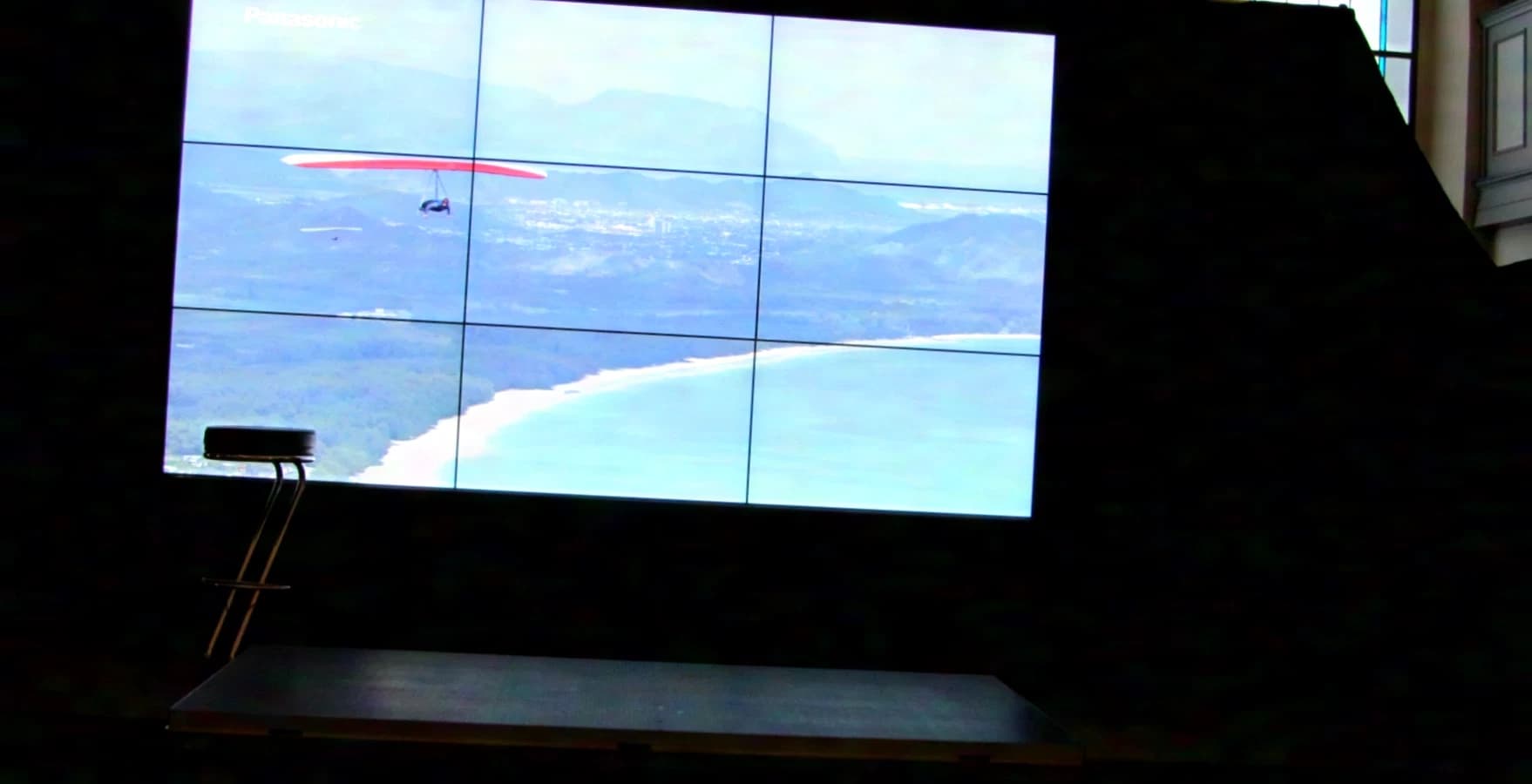 Eyevis Video Wall 3x3 3m Wide 46" Bezel-Less Full HD