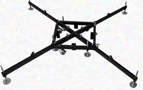 F34 Basement incl. 4 Outriggers Black