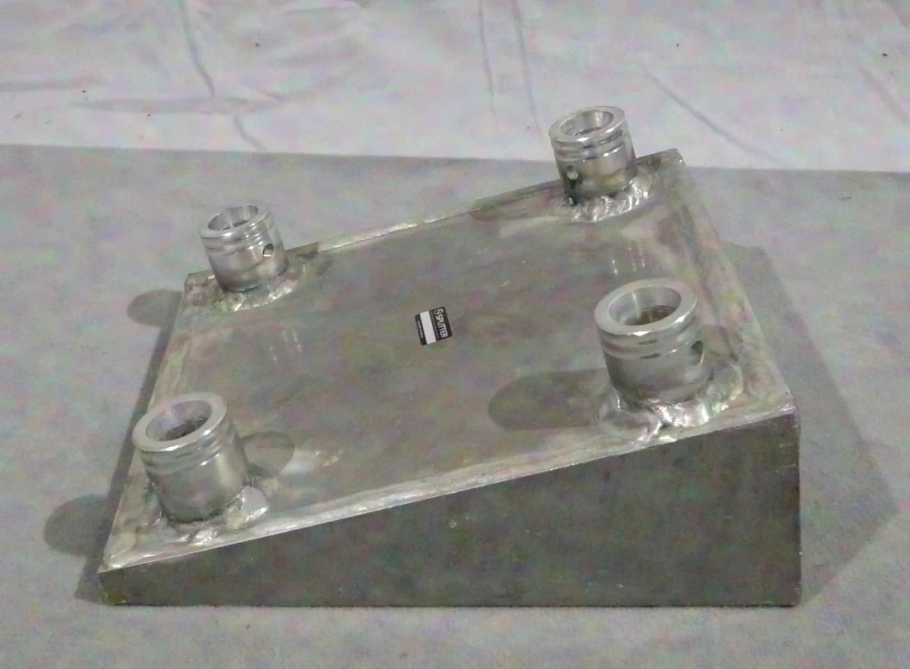 F34 16° Angle Pieces Set (Base Plate with Connector Piece)