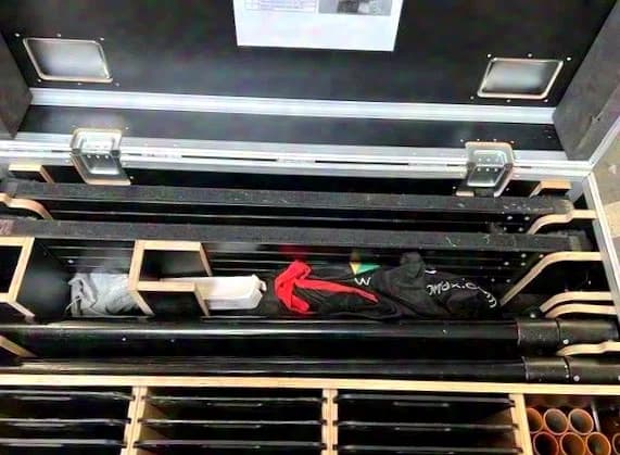 FOH Wentex Pipe & Drape Set (partly new)