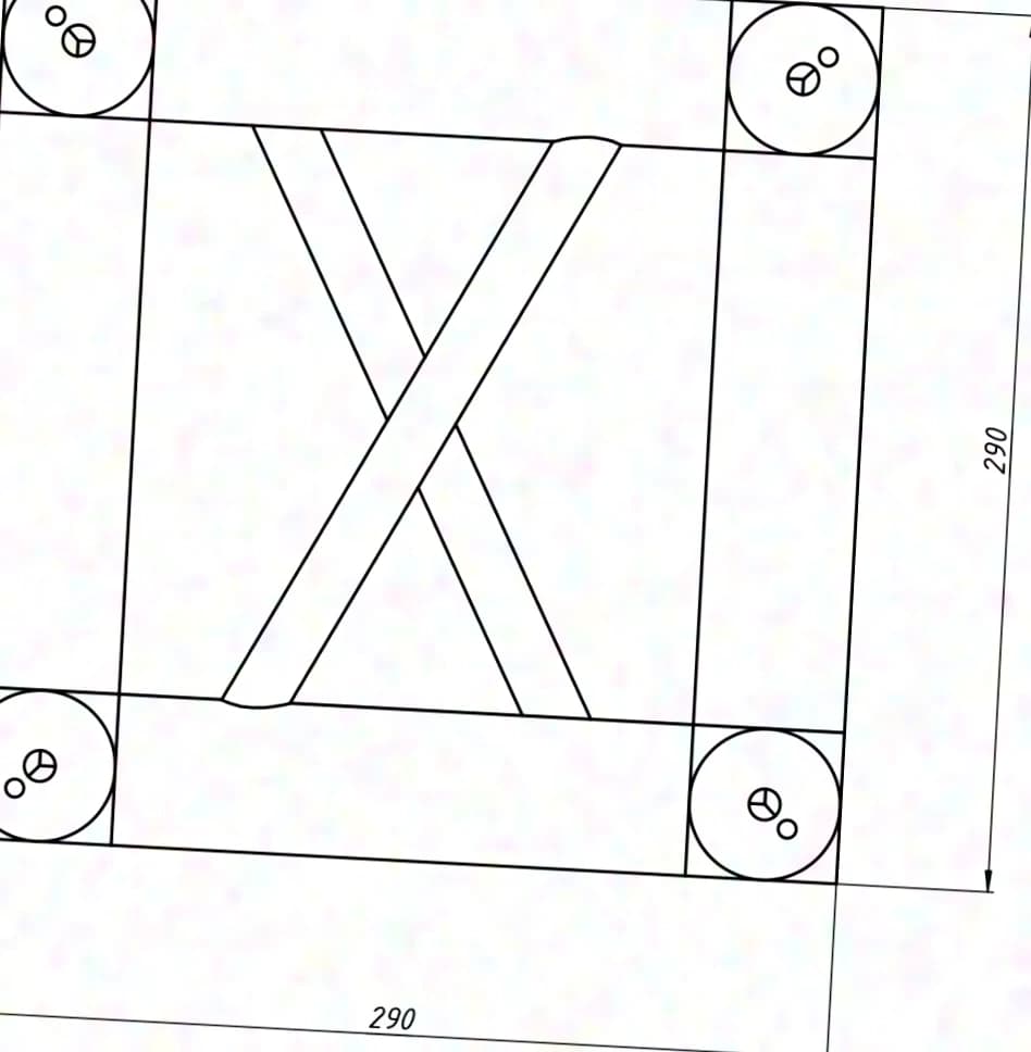 FORTEX FX34-MCB square truss boxcorner 30 series black