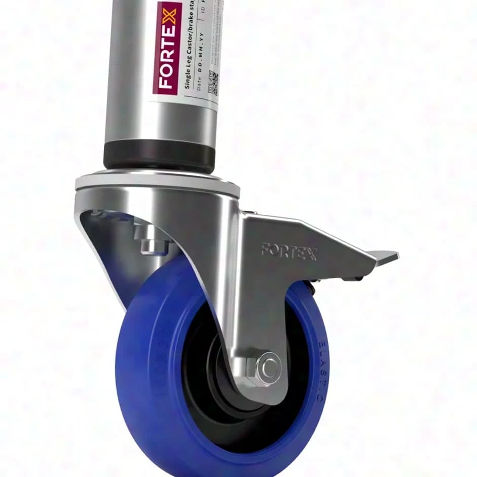 FORTEX STAGE750 leg with castor/brake stage height 30cm