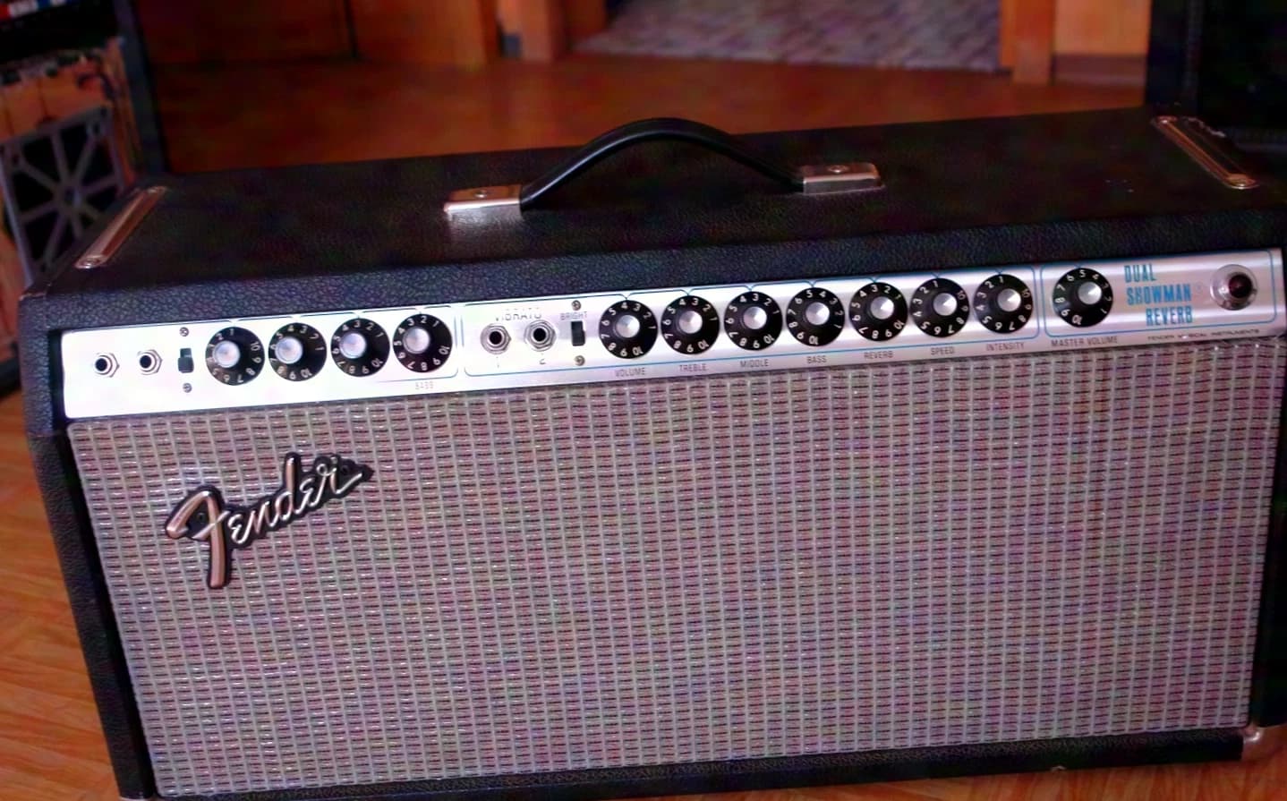 Fender Dual Showman Reverb Silverface
