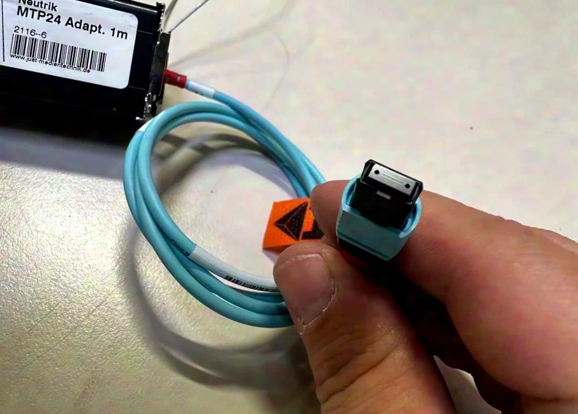 Finisar+Barco CXP-Fiber Set (MTP24) for Barco Eventmaster Linking