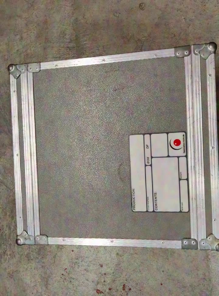 19" Rack Flightcase, 5 U Double Door