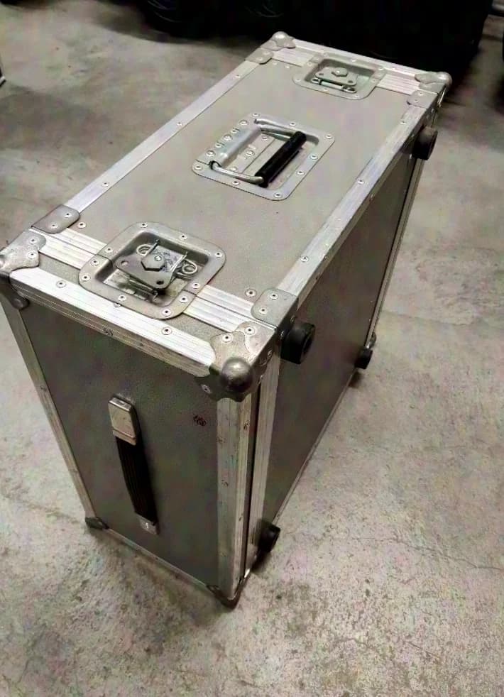 19" Rack Flightcase, 5 U Double Door