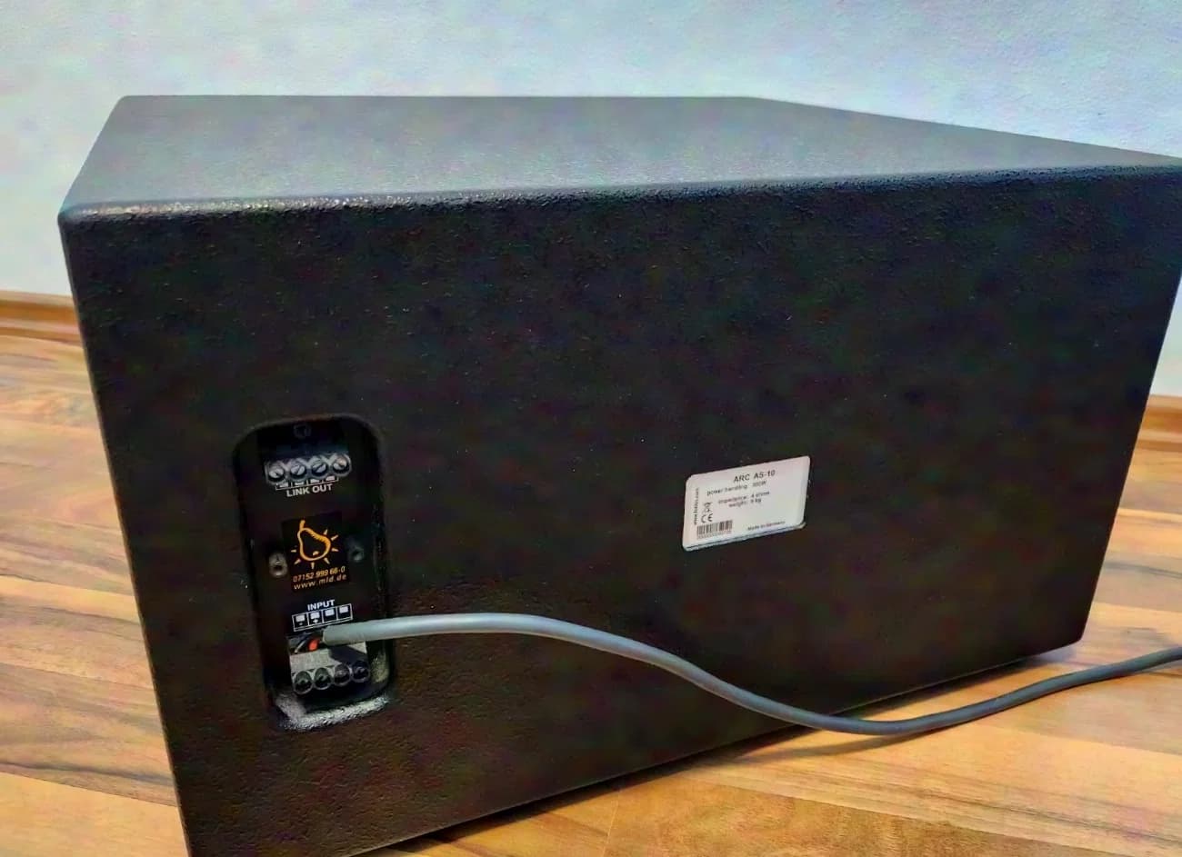 Fohhn AS-10, passive subwoofer