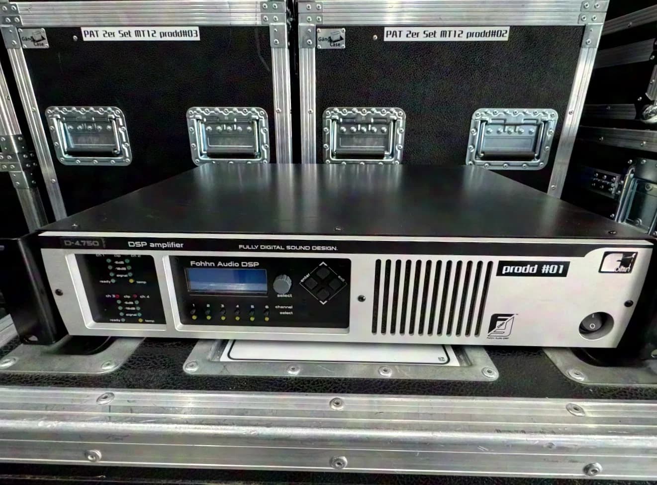 Fohhn Fohhn Amp D 4.750, power amplifier with DSP